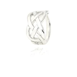 Bague argent Comète