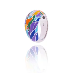 Bague argent Havane
