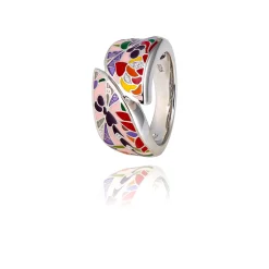 Bague argent Pastel
