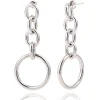 Boucle d'oreilles argent Lugano
