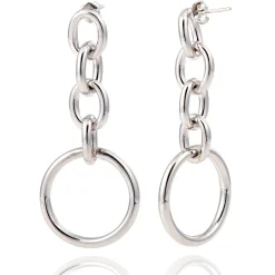 Boucle d'oreilles argent Lugano