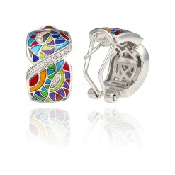 Boucles d'oreilles argent Riviera