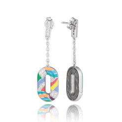 Boucles d'oreilles argent Capri