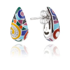 Boucles d'oreilles argent Marina