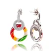 Boucles d'oreilles argent Arizona