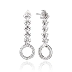 Boucles d'oreilles argent Valencia