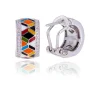 Boucles d'oreilles argent Siena