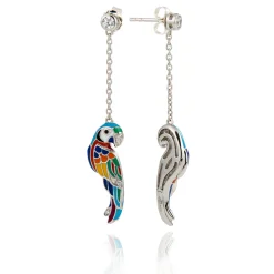 Boucles d'oreilles argent Lovebird