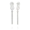 Boucles d'oreilles argent Comète