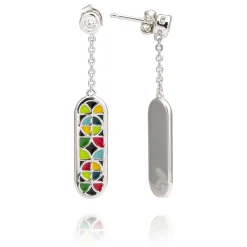 Boucles d'oreilles argent Roma