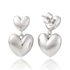Boucles d'oreilles argent Amore