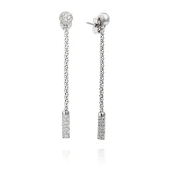 Boucles d'oreilles argent Aube