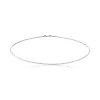 Câble argent 42 cm et 0.15 cm de large