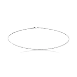 Câble argent 45 cm et 0.12 cm de large