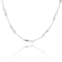 Collier argent Manille