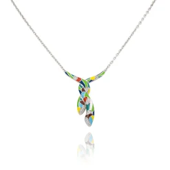 Collier argent Savane
