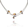 Collier argent Toucan