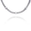Collier argent Treviso
