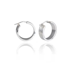 Créoles en argent Seward