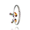 Petit Jonc argent Toucan