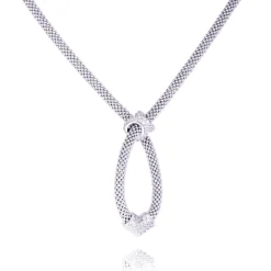 Sautoir argent Florencia
